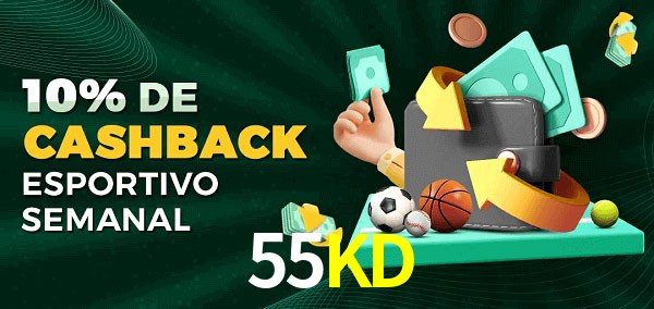 10% de bônus de cashback na 55KD